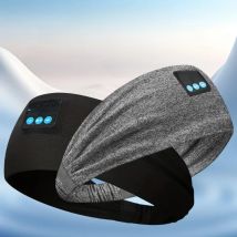 Wireless Bluetooth Headband Sleeping Headphones Sports Earphone/Headscar Music Hat with HD Stereo Speakers Eye Mask  for Side Sl