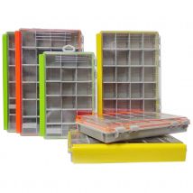 Aventik Fishing Tackle Box Waterproof Oganizer with Removable Divider Sturdy LureStorage Box and Terminal Tackle Storage