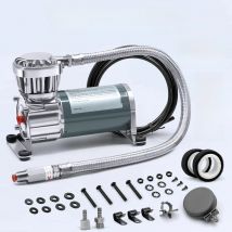 Industrial grade small air compressor,12V/24V 150PSI,IP67,Filter,High-performance,Thermal protection,Robot,Air suspension H350