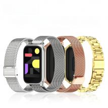 Strap For Mi Band 9 Active Bracelet Wristband for Xiaomi Band 8 Active Watchband Mi Band 8 Active Wrist Strap Stainless Steel
