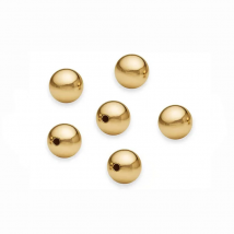 Real 14K Gold Filled Round Seamless Bead Gold Beads for Jewelry Making Handmde DIY Accessories Gold Jewelry Findings Seed Beads