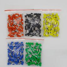 E6012 Tube insulating terminals 6MM2 100PCS/Pack Cable Wire Connector Insulating Crimp Terminal Insulated Connector E-