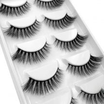 5 Pairs 3D Mink False Eyelashes h13, Soft Eyelash Extension Natural Eyelashes makeup Lashes Wholesale G800, G806