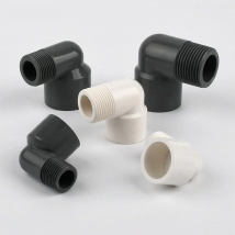 20 25 32mm To 1/2" 3/4" 1" White PVC Connector 90 Degrees Equal Reducer Coupling Male Thread Elbow Joint Garden Irrigation
