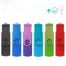 JASTER OTG USB Flash Drive 128GB Metal Pen Drive 8GB 16GB 32GB 64GB 128GB Pendrive  Double use Micro USB Memory Stick