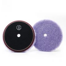 DETAILING Short Lamb Woolen Buffing Pad Natural Wool Buffing Pad Car Polishing Disc DA Polisher Buff Cutting Pads Abrasive Tool