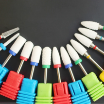 ERUIKA 13 Type Ceramic Nail Drill Bit Manicure Machine Accessories Rotary Electric Nail Files Manicure Cutter Nail Art Tools