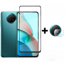 4-in-1 Glass on Redmi Note 9T 10 Pro 5G Full Cover Tempered Glass For Xiaomi Redmi Note 9 T Mi 10T Lite Camera Screen Protector