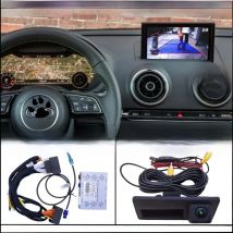 Reverse Camera For Audi A3 8V S3 2012 2013 2014 2015 ~ 2019 2020 OEM Screen Update Front Rear View Camera No Need Programming