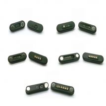 1-10Pair 2A Waterproof Magnetic Pogo Pin Connector 2P 3P 4P 5P 6P Pogopin Male Female 2.2 MM Spring Loaded  DC Power Socket