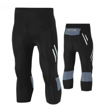 New Men Cycling Pants Elastic Cycling Tight Pants Clothing Gel Pad Calf-Length Bicycle Shorts MTB Bike Hot Bicycle Pants 5XLSize