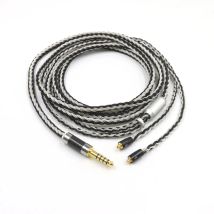 New 4.4mm 2.5mm 3.5mm XLR Balanced 16 Core 99% 7N OCC Headphone upgraded Cable For SENNHEISER IE300 IE900  IE600  IE200
