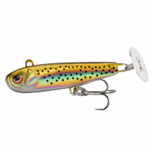 BLUX Rattle Tail 38mm 44mm Power Shining Paddle Metal Jig Fast Zinc Jigging Spoon Bait Bass Trout Sinking Hard Fishing Lure