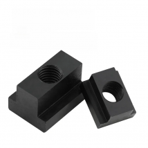 2/ 4/ 8pcs M6 M8 M10 M12 M14 M16 M18 M20 M22 Black Oxide Finished Grade 8.8 Carbon Steel Nut Tapped Through Slot T-nuts DIN508