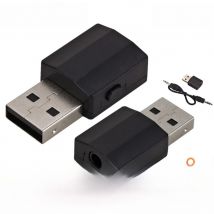 USB Bluetooth 5.0 Transmitter Receiver Mini 3.5mm AUX Music Stereo Wireless Bluetooth Adapter For Car TV Bluetooth Earphone