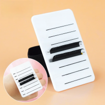 Fake Eyelash Tray Strip Stand Individual Eyelash Extensions Hand Plate Eye Lash Grafting Stand Palette Makeup Tool 8-15mm