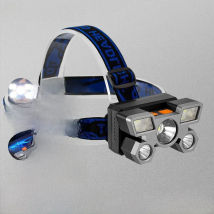 USB Rechargeable Headlamp Portable 5LED Headlight Built-in Battery Torch Portable Working Light Fishing Camping Head Light