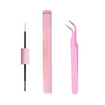 Lash Bond and Seal 10ml Individual Lashes Glue and Seal Super Strong Hold Lash Extension and Lash Glue Remover 5ml Tweezers Kit