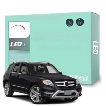 18Pcs LED Interior Light Bulb Kit For Mercedes Benz MB GLK-Class GLK220 GLK300 GLK350 X204 2008-2015 Car Reading Map Lamp Canbus