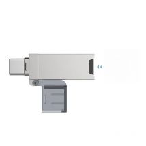 DM CR006 USB C Card Reader  Micro SD/TF Type C Multi Memory Card Reader for MacBook or smartphone with USB-C interface