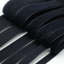 1 Pair 5mm-50mm Black White Sewing Fastener Tape Hook and Loop  Cable Ties  Accessories,  Yard/lot