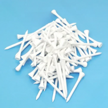 100pcs 70mm White Golf Ball Wood Tee Outdoor sports wooden Tees