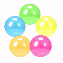 5PCS for Children Adults Glowing Sticky Ball Elastic Squishy Ball Glow in The Dark Anxiety Stress Relieving Balls Party Favors