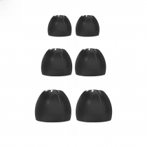 NEW KZ Original 6pcs In-Ear Earcaps For Earphone Silicone Covers Cap Replacement Earbud Eartips Earplug Ear Tips Pads Cushion