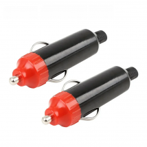 2pcs Car Cigarette Lighter Connector DC 12V 24V Waterproof Male Auto Cigarette Lighter Socket Plug Connector Internal Parts