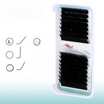 Fadvan Classic 16 Lines Faux Mink Natural Eyelash Extension C/CC/D/DD Curl Individual Makeup Lashes Extension Supplies