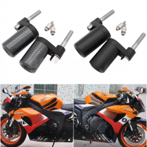 Motorcycle Black Carbon No Cut Frame Sliders Crash Falling Protection For Honda CBR1000RR CBR 1000RR 1000 RR 2006-2007