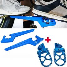 Footpegs Passenger Pedal Extensions CNC Aluminum Alloy For Surron For Segway For Talaria sting mx3 mx4 For Talaria xxx dirt bike
