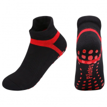 Plus Size Yoga Pilates Socks Women Men Sport Terry Cotton Anti-Slip Compression Fitness Gym Dance Playground Floor Ankle Sock