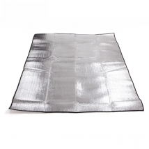 Camping Mat Foam Foil Blanket  Aluminum Insulation Foam Foil Mat Sleeping Pad Thermal Outdoor Tent Footprint Reflecting Heat
