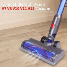 Fiore Testa per aspirapolvere per Dyson V7 V8 V10 V11 V15 Accessori per la pulizia dei tappeti Spazzola a rullo per aspirapolvere portatile