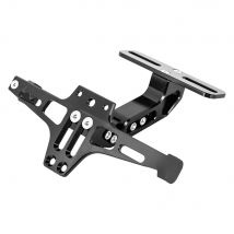 Universal Adjustable Motorcycle License Number Plate Bracket Rear Holder CNC Aluminum Fender Eliminator Kits