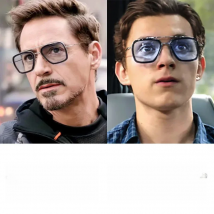 Luxury Square Sunglasses Men Women Brand Designer Retro Alloy Frame Big Sun Glasses Vintage Gradient Male Female Oculos Feminino