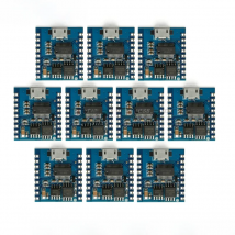 10pcs/1pc DY-SV17F MP3 Player Voice Module 4MB Flash Voice Playback 8 Channel IO Trigger Serial Port Control USB Download FLash
