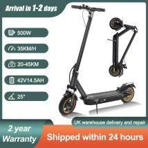 Ladped Electric Scooter For Adults 20 45KM Range Front Rear Shock Absorber APP Control 500W Motor 10inch Anti Puncture Tires