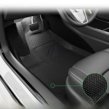 NovaAcc Floor Mats Trunk Mat For Tesla Model 3 Y 2017 to  2024 (Not for Highland) Left Hand Drive Cargo Liner Car Accessories
