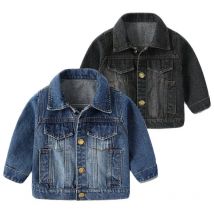 2024 new Spring Autumn Fashion Baby Boys girls Denim Coats Infant Jackets Clothes Casual Outerwear Children Clothing for 0-5Y