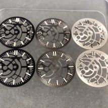 29mm Skeleton Silver NH35A Watch Dial Face for NH35 NH36 NH38 NH70 NH71 NH72 Movt Hollow out Accessories Luminous Indices