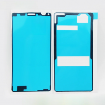 Dower Me New Full Set Front Lcd Sticker +Back Battery Cover Adhesive Glue For Sony Xperia Z3 Mini Compact M55W 4.6" 2Pcs/Set