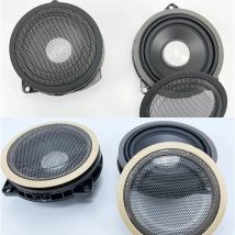 Car Door Midrange Speaker Covers For BMW F30 F31 F32 F33 3GT F34 X1 F48 X2 F39 F36 F80 F83 2 3 4 Series Tweeter Horns Case Trim
