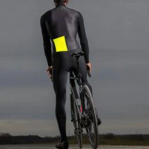 Men Winter Cycling Triathlon Skinsuit One-piece Thermal Fleece Skating Skiing Jumpsuit Clothing RIGHTTRACK Cycle Apparel