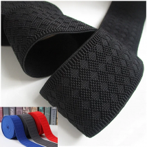 40mm Mini Plaid Thickened Elastic Colored Rubber Elastic DIY Handmade Skirt, Pants, Suspenders, Tops, Belt Accessories 2 yard