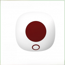 433MHz Indoor Wireless Alarm Siren Mini High Decibel Loudness Sound & Light Strobe Siren for Home Security Burglar Alarm