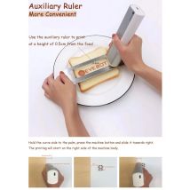 Bakery Professional Color Inkjet Printer With Positioning Plate Print Range 26*100 MM Custom HD Printing Pattern On Bread