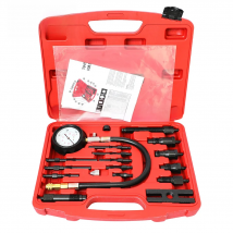 Professional Diesel Engine Cylinder Compression Tester Tool Kit Set Pressure Gauge Tester Kit Set TU-15B Detection Table