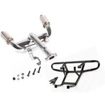 Double hole exhaust pipe Power boosting resonance tube for ROVAN KM HPI BAJA 5B 5T 5SC